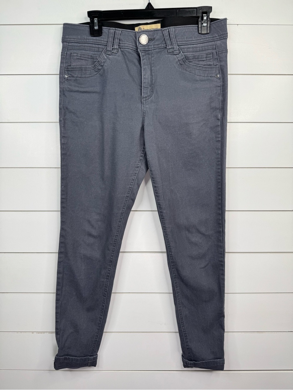 Democracy Jeans Womens Size 10 Gray Skinny Jegging AB Technology Stretch